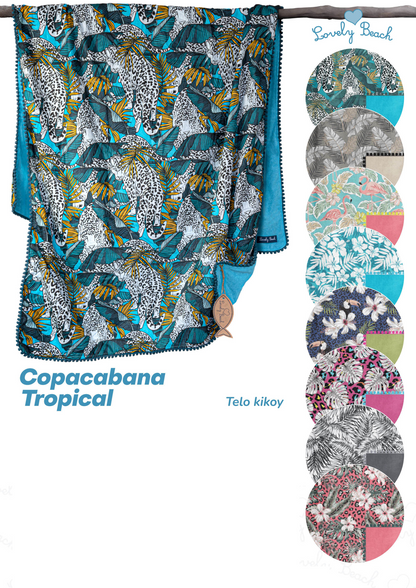 COPACABANA TROPICAL плажна кърпа